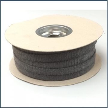 Flat Black Adhesive Rope Roll